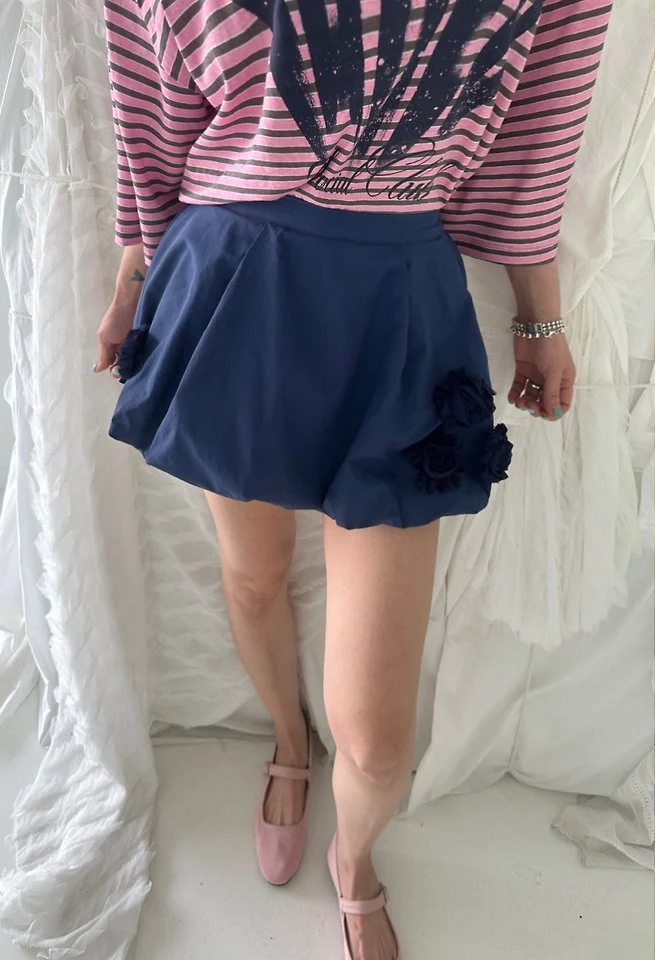 Chavi - Korean Women Fashion - #momslook - Taslan Balloon Skirt Pants - 4