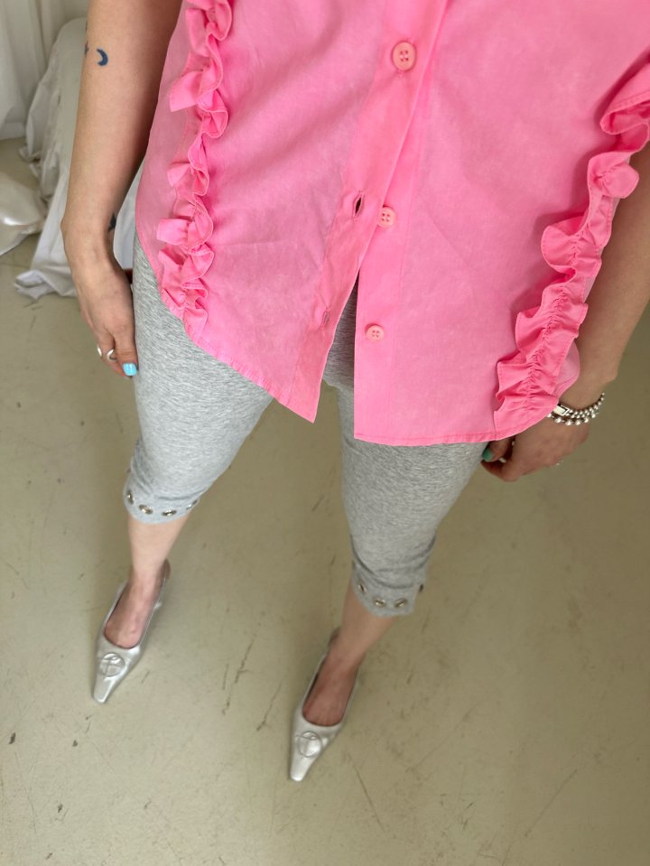 Chavi - Korean Women Fashion - #womensfashion - Pima Capri Leggings - 10