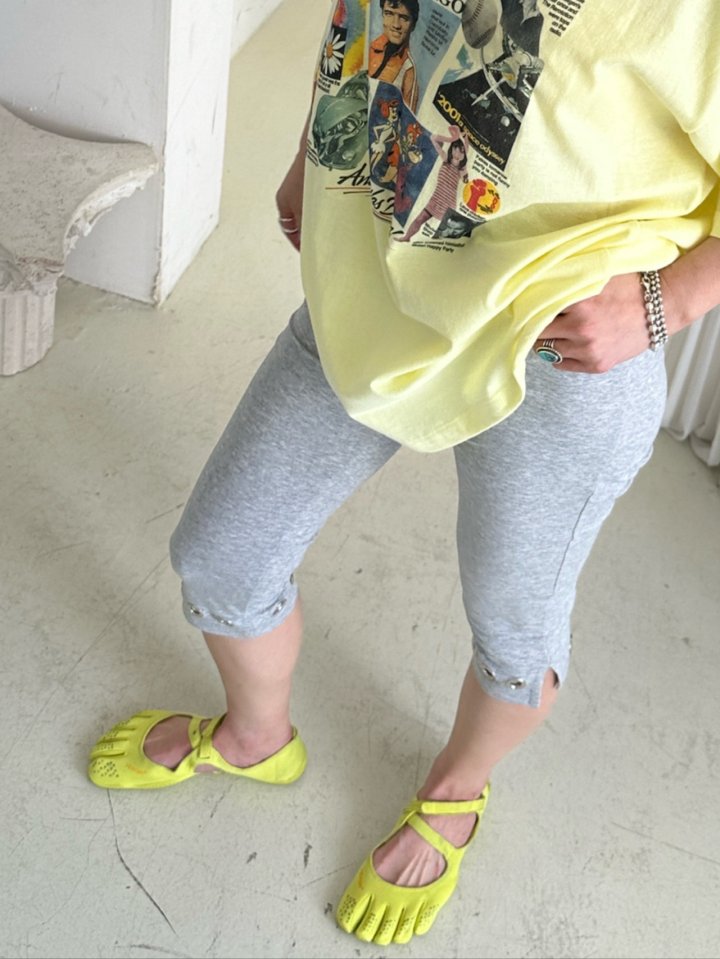 Chavi - Korean Women Fashion - #womensfashion - Pima Capri Leggings - 8