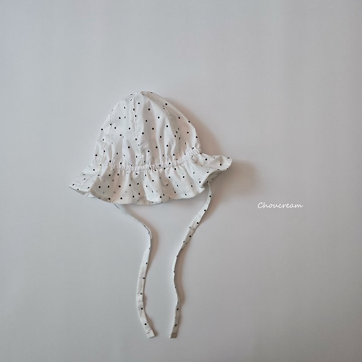 Choucream - Korean Baby Fashion - #babyboutique - Dot Bucket Hat - 6