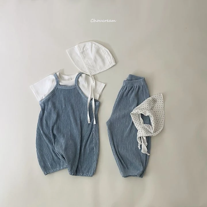 Choucream - Korean Baby Fashion - #onlinebabyshop - Pleats Suit - 4