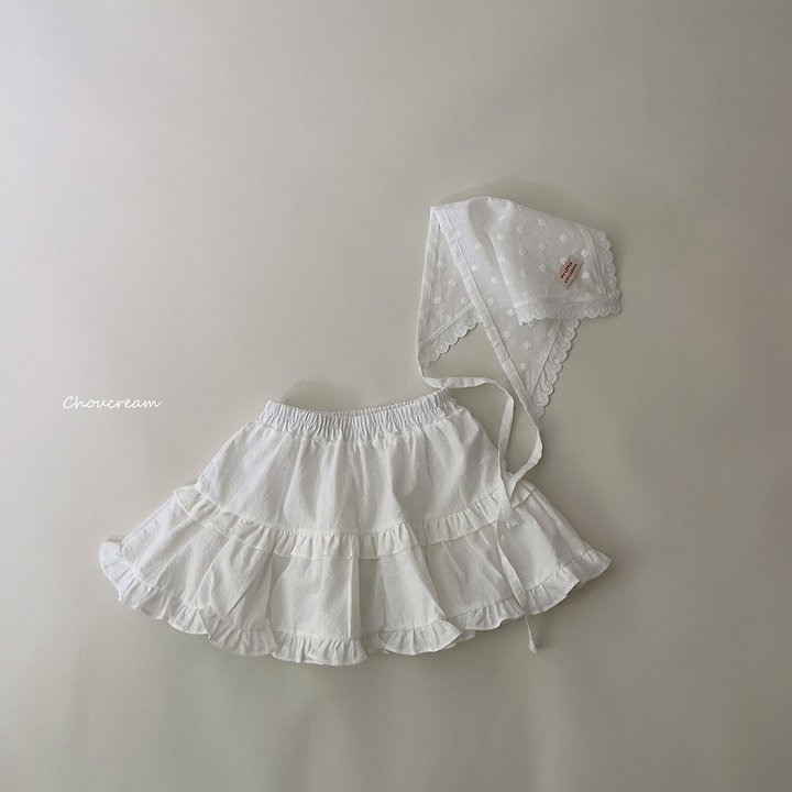 Choucream - Korean Baby Fashion - #babyboutique - Pure Frill Skirt - 3