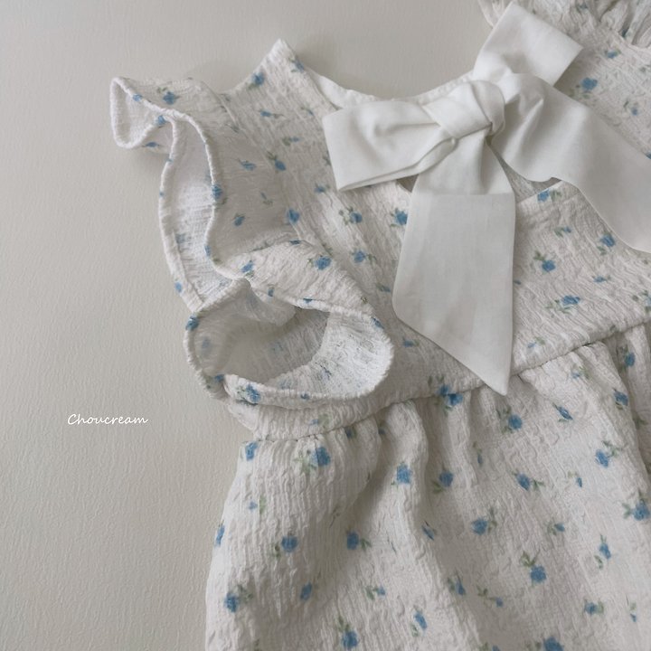 Choucream - Korean Baby Fashion - #babyboutique - Frill Ribbon Suit - 11