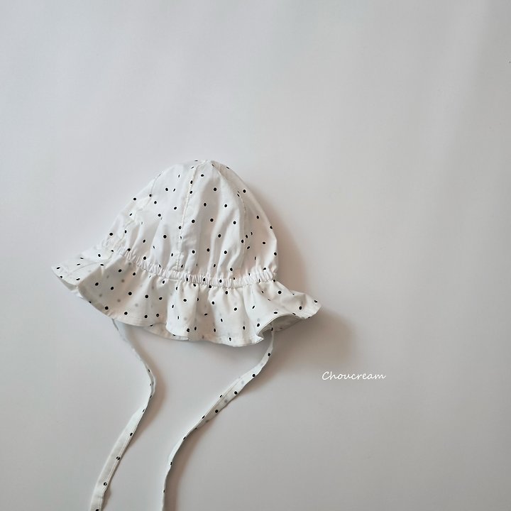 Choucream - Korean Baby Fashion - #babyboutiqueclothing - Dot Bucket Hat - 7