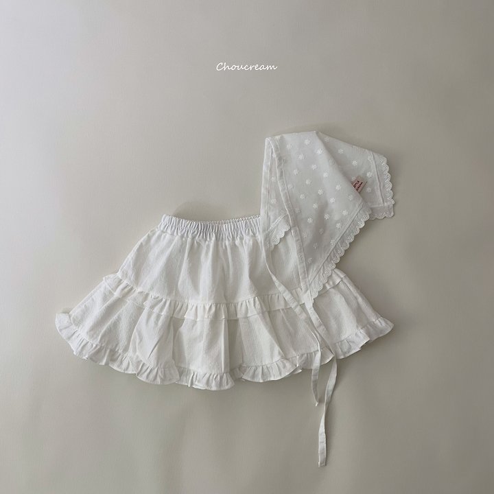 Choucream - Korean Baby Fashion - #babyboutique - Pure Frill Skirt - 4