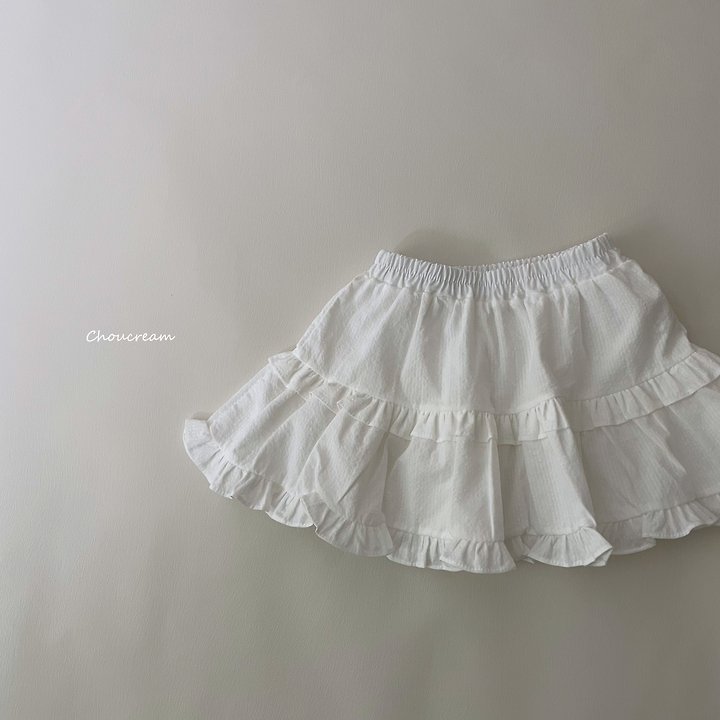 Choucream - Korean Baby Fashion - #babyclothing - Pure Frill Skirt - 5