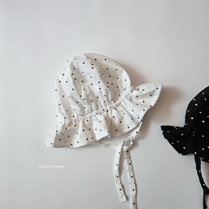 Choucream - Korean Baby Fashion - #babyfashion - Dot Bucket Hat - 9