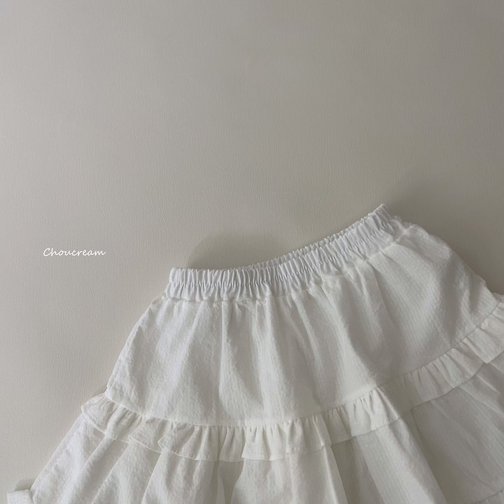 Choucream - Korean Baby Fashion - #babyfashion - Pure Frill Skirt - 6