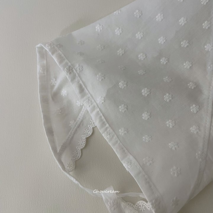 Choucream - Korean Baby Fashion - #babyfashion - Lace Scarf Headwrap - 4