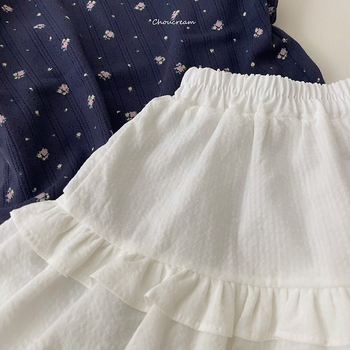 Choucream - Korean Baby Fashion - #babygirlfashion - Pure Frill Skirt - 8