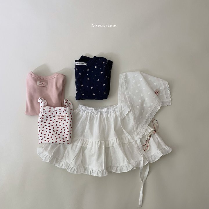 Choucream - Korean Baby Fashion - #babyoninstagram - Pure Frill Skirt - 10