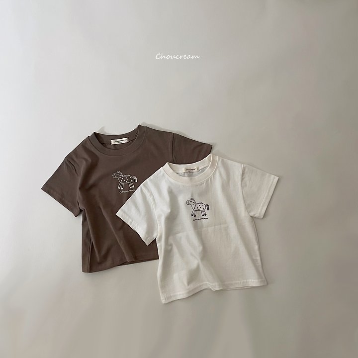 Choucream - Korean Baby Fashion - #babyootd - Pony Tee