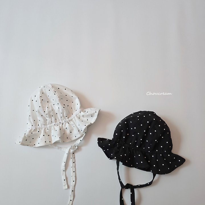 Choucream - Korean Baby Fashion - #babywear - Dot Bucket Hat - 2
