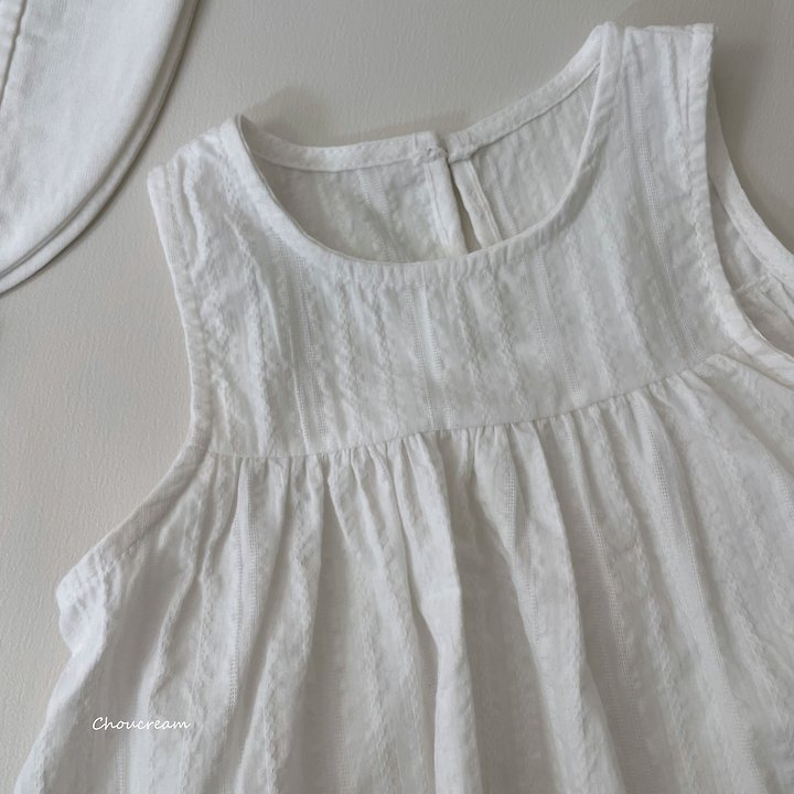 Choucream - Korean Baby Fashion - #babywear - Summer Sleeveless Set - 6