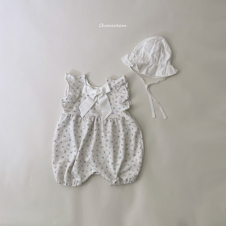 Choucream - Korean Baby Fashion - #onlinebabyboutique - Frill Ribbon Suit - 8