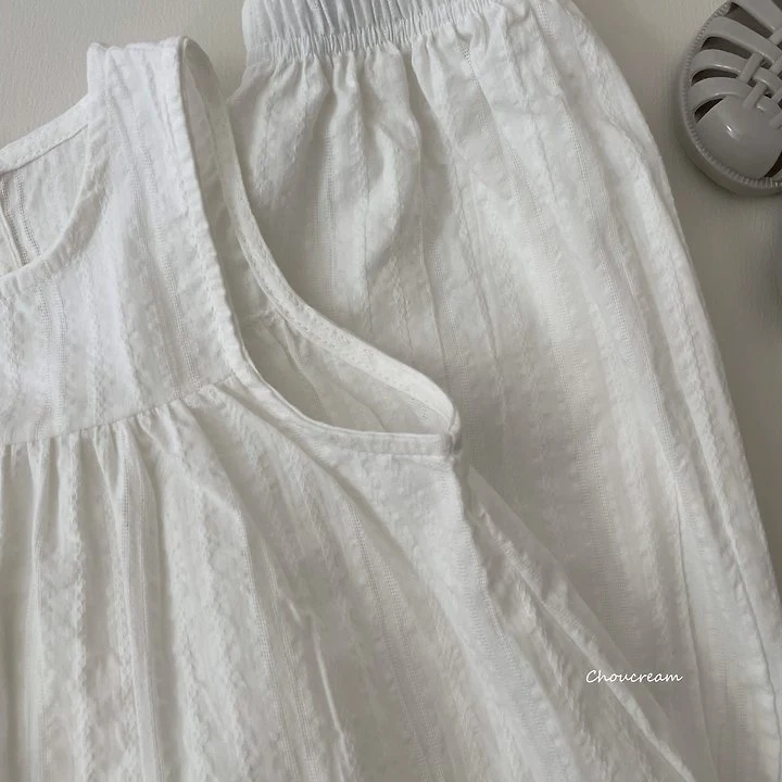 Choucream - Korean Baby Fashion - #onlinebabyboutique - Summer Sleeveless Set - 7