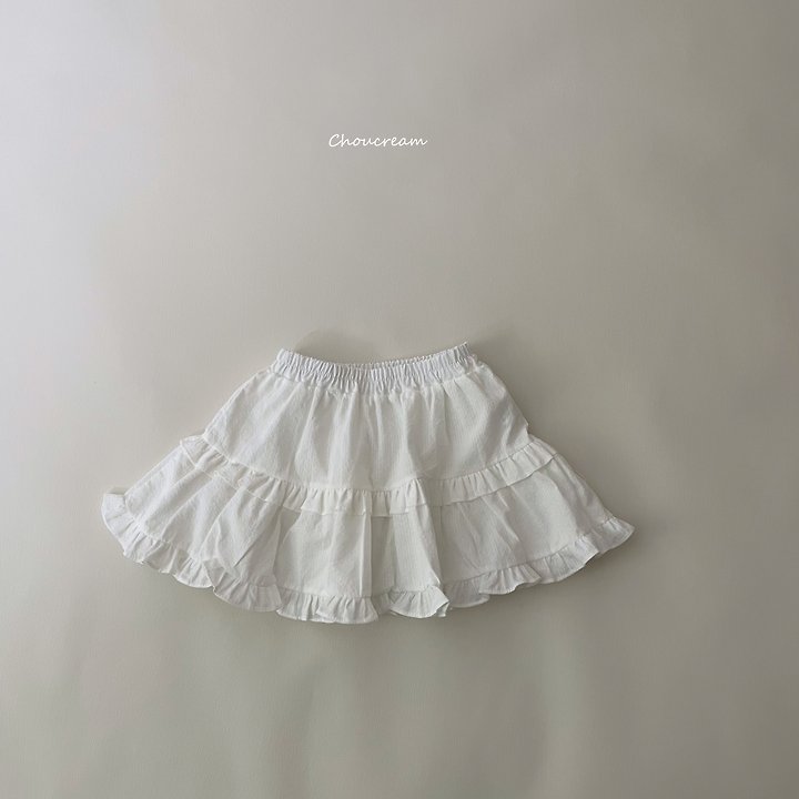 Choucream - Korean Baby Fashion - #onlinebabyshop - Pure Frill Skirt