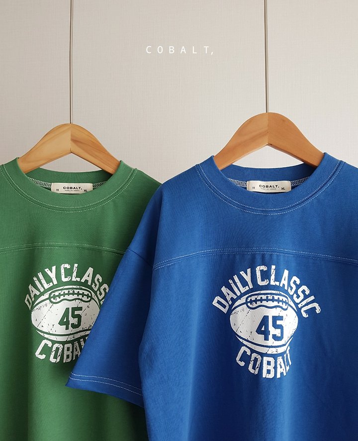 Cobalt - Korean Children Fashion - #Kfashion4kids - Rugby 45 Tee - 7