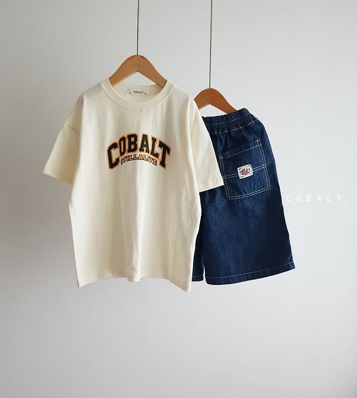 Cobalt - Korean Children Fashion - #childofig - C Logo Tee - 6