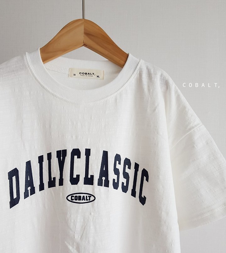 Cobalt - Korean Children Fashion - #childofig - Daily Slub Tee - 10