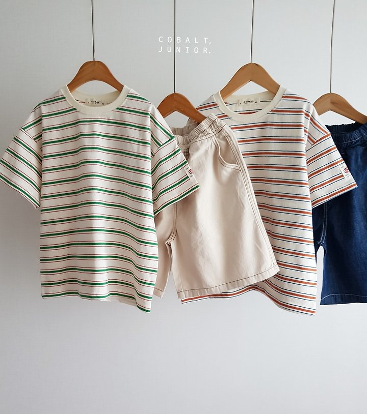 Cobalt - Korean Children Fashion - #designkidswear - Stitch Pants - 7