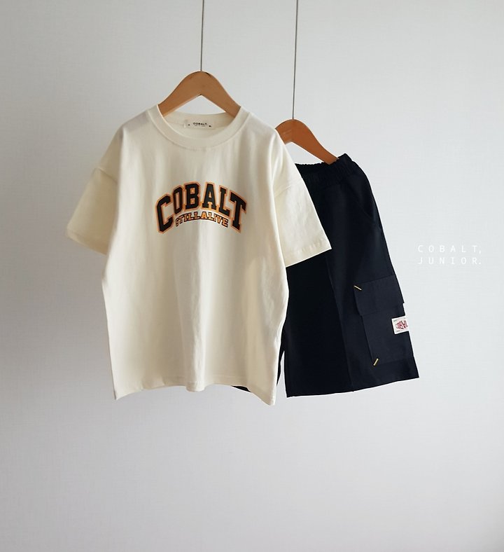 Cobalt - Korean Children Fashion - #discoveringself - C Logo Tee - 9