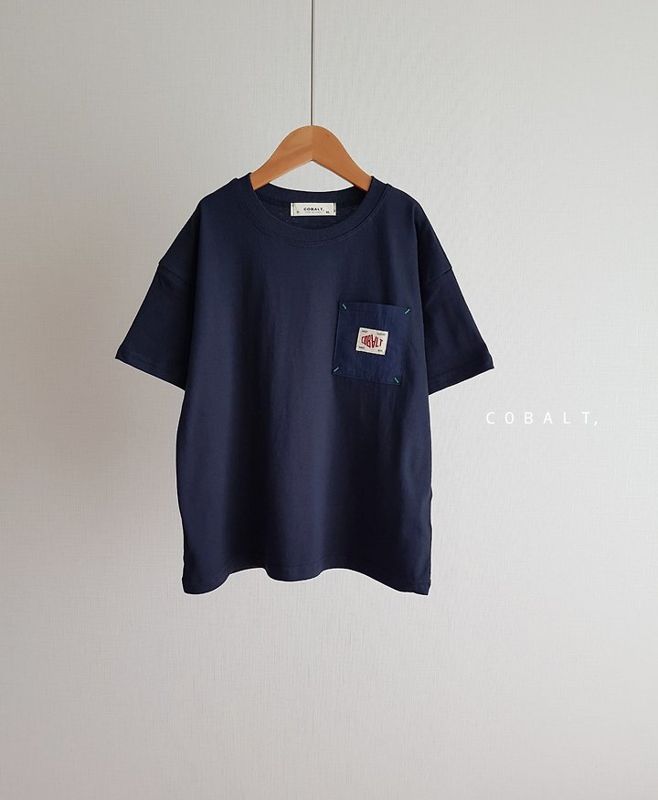 Cobalt - Korean Children Fashion - #discoveringself - Bartack Pocket Tee - 3