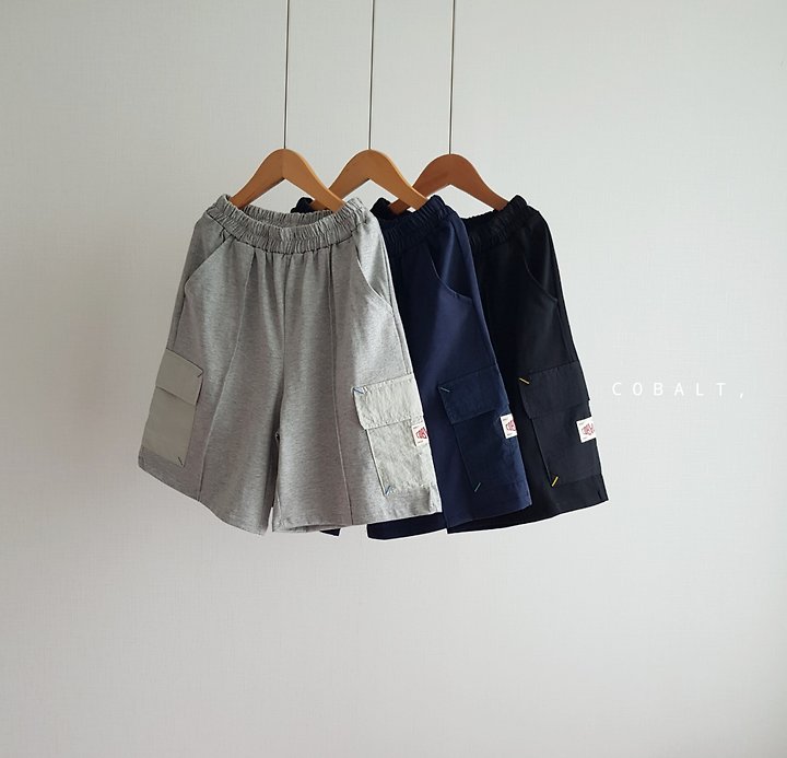 Cobalt - Korean Children Fashion - #discoveringself - Bartack Cargo Pants