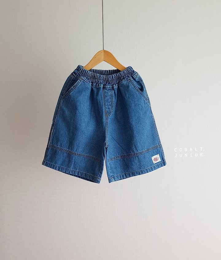 Cobalt - Korean Children Fashion - #discoveringself - Work Half Denim Shorts - 11