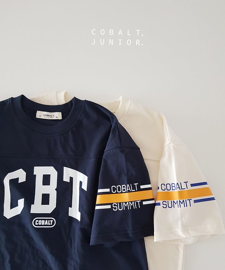 Cobalt - Korean Children Fashion - #discoveringself - Two-Line Tee - 10