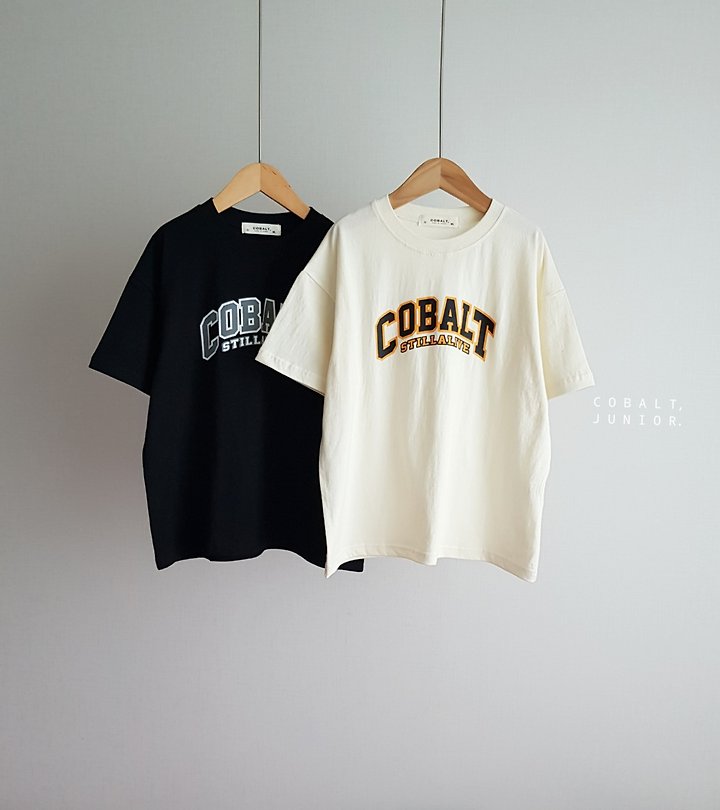 Cobalt - Korean Children Fashion - #fashionkids - C Logo Tee - 10