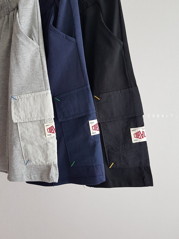 Cobalt - Korean Children Fashion - #fashionkids - Bartack Cargo Pants - 2