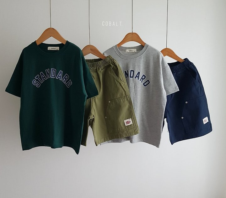 Cobalt - Korean Children Fashion - #kidsshorts - Standard Tee - 9