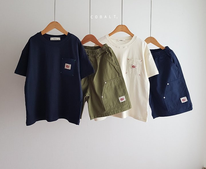 Cobalt - Korean Children Fashion - #kidzfashiontrend - Bartack Pocket Tee - 7