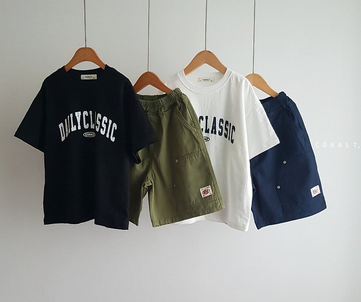 Cobalt - Korean Children Fashion - #magicofchildhood - Daily Slub Tee - 7