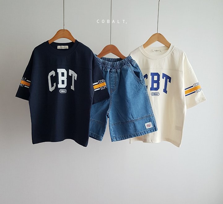 Cobalt - Korean Children Fashion - #littlefashionista - Work Half Denim Shorts - 4