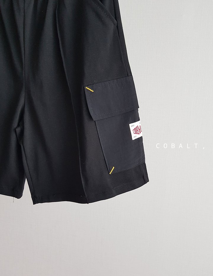 Cobalt - Korean Children Fashion - #minifashionista - Bartack Cargo Pants - 9