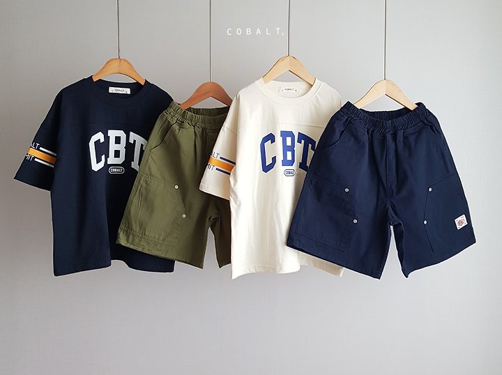 Cobalt - Korean Children Fashion - #prettylittlegirls - Two-Line Tee - 5