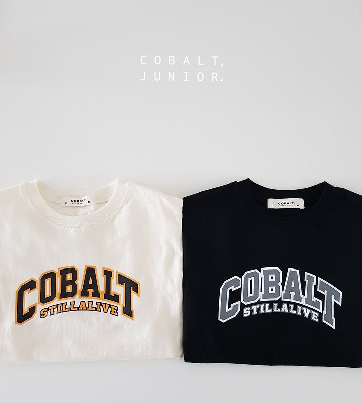 Cobalt - Korean Children Fashion - #todddlerfashion - C Logo Tee - 4