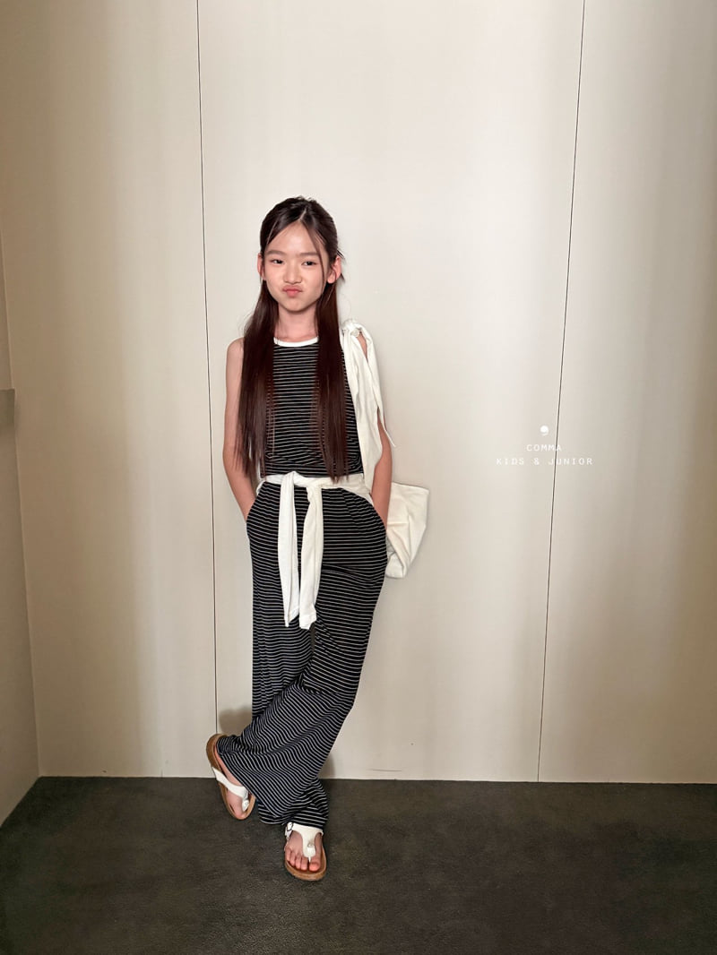 Comma - Korean Children Fashion - #Kfashion4kids - Stripe Sleeveless - 5