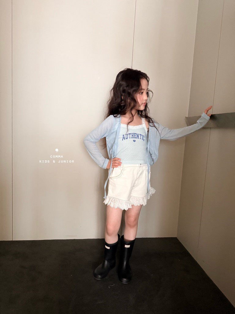 Comma - Korean Children Fashion - #childofig - Lace Sleeveless - 8