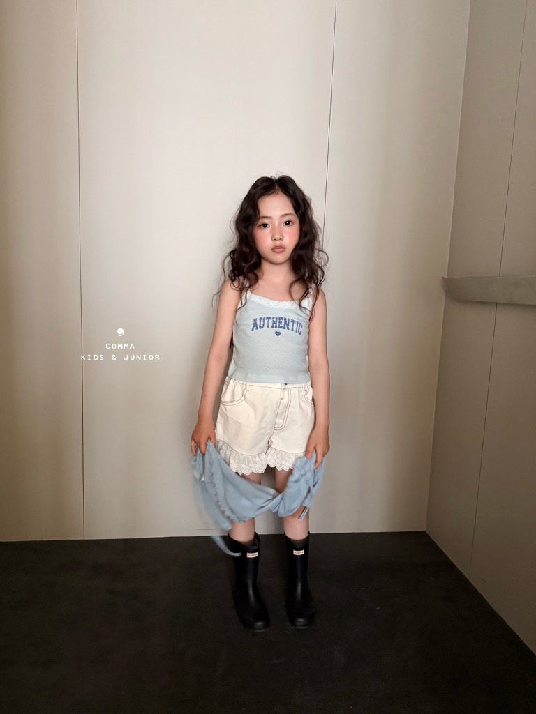 Comma - Korean Children Fashion - #childrensboutique - Lace Sleeveless - 9