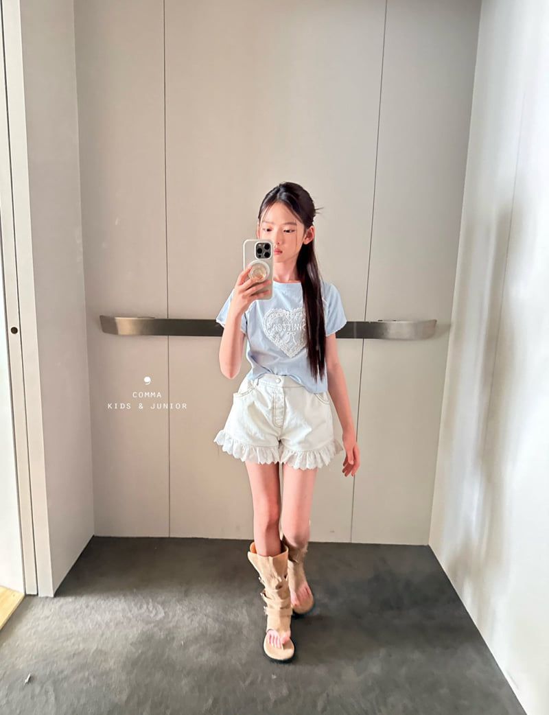 Comma - Korean Children Fashion - #designkidswear - Lace Cotton Pants - 9