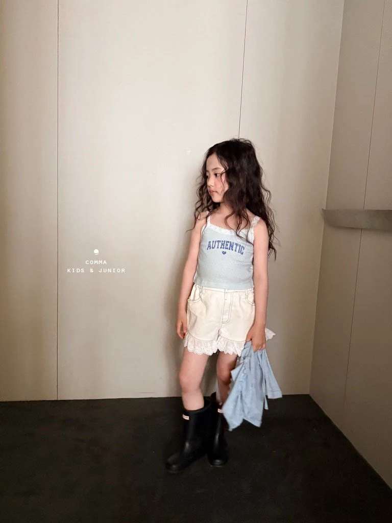 Comma - Korean Children Fashion - #fashionkids - Lace Sleeveless - 12