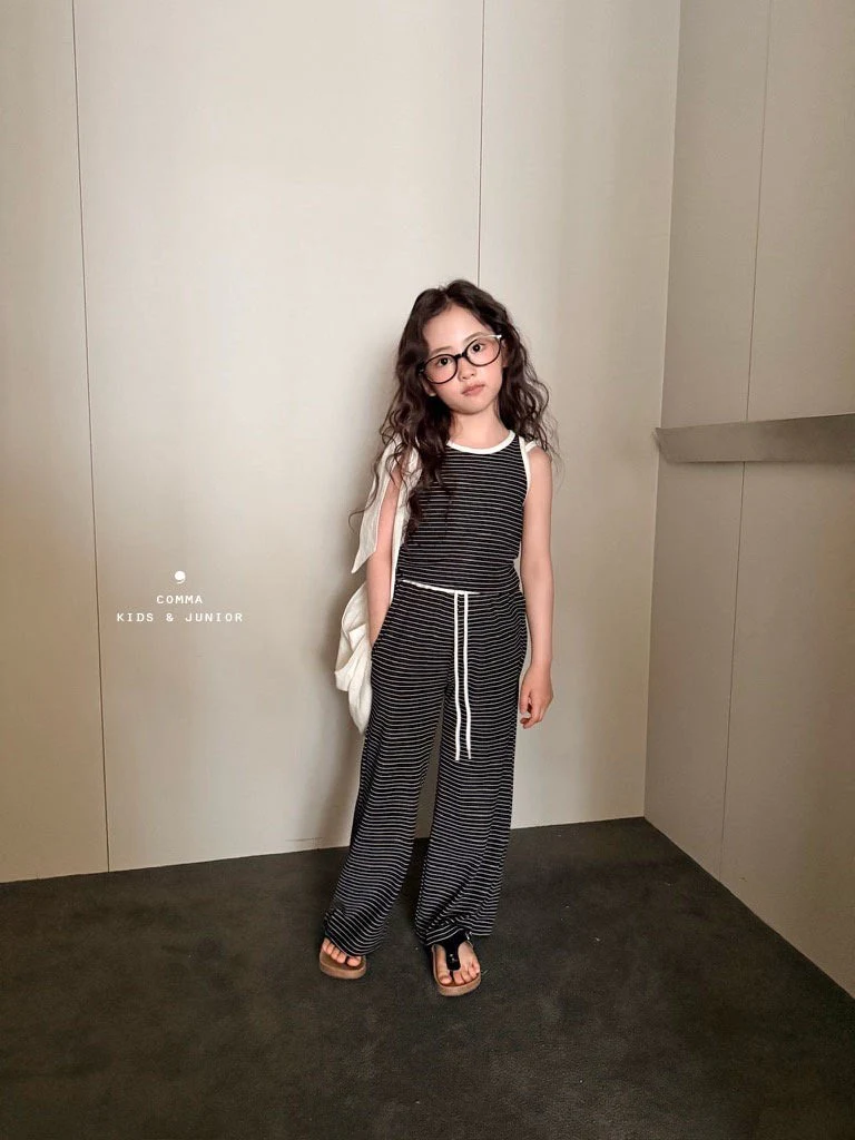 Comma - Korean Children Fashion - #kidsshorts - Stripe Pants - 11