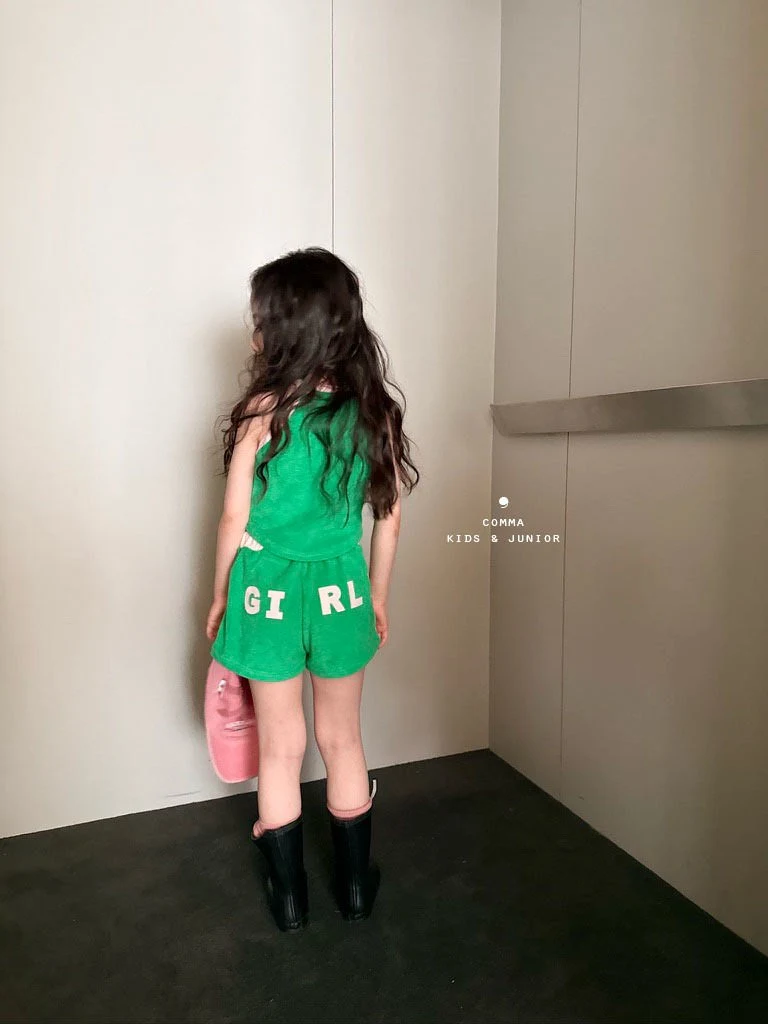 Comma - Korean Children Fashion - #kidsshorts - Towel Pants - 8
