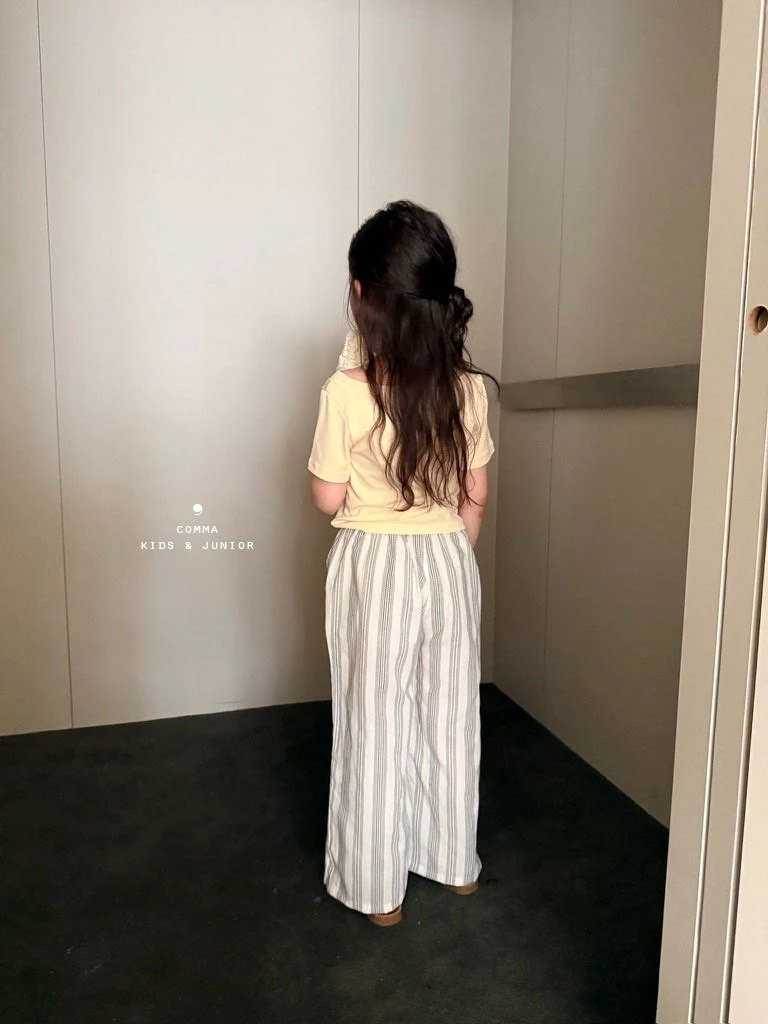 Comma - Korean Children Fashion - #kidzfashiontrend - Halter Layered Tee - 12