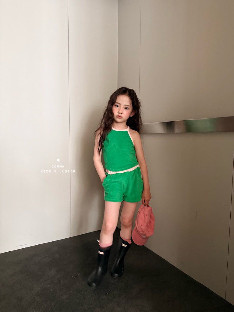 Comma - Korean Children Fashion - #kidzfashiontrend - Towel Pants - 10