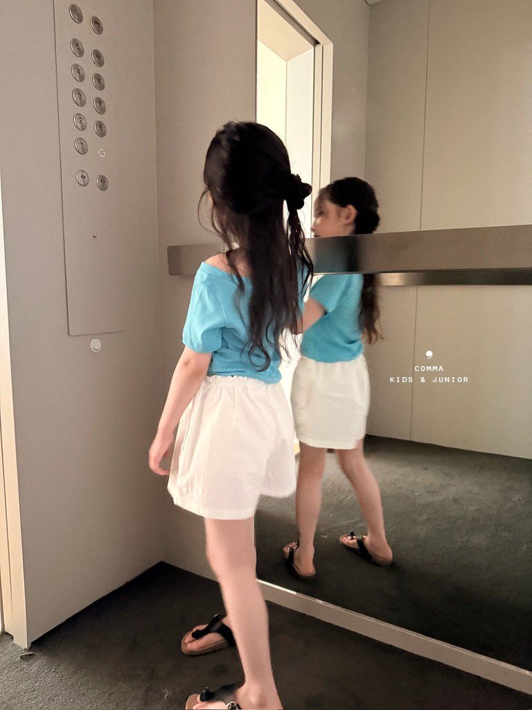 Comma - Korean Children Fashion - #minifashionista - Band Shorts - 7