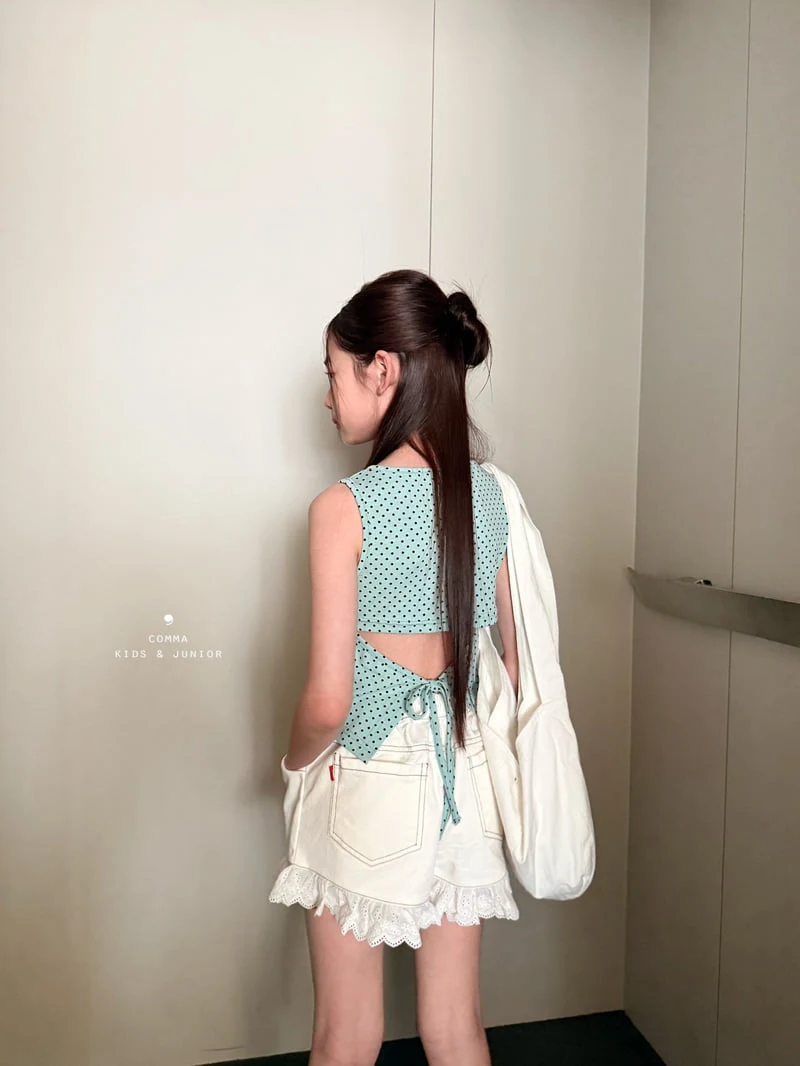 Comma - Korean Children Fashion - #prettylittlegirls - Lace Cotton Pants - 3